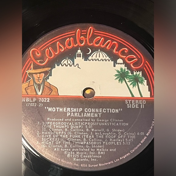 Parliament ‎- Mothership Connection LP Vinyl Album - P FUNK RECORD - Picture 2 of 7